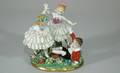 45 German Porcelain Figural Group