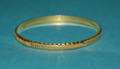 80 22 KT YELLOW GOLD BANGLE BRACELET