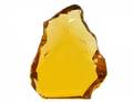 BACCARAT AMBER GLASS BOULDER