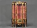 LOUIS XV STYLE VERNIS MARTIN CURIO CABINET