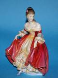135 ROYAL DOULTON PORC FIGURE SOUTHERN BELLE