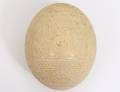 MIDDLE EASTERN CARVED OSTRICH EGG
