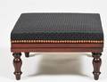 WILLIAM IV MAHOGANY ADJUSTABLE FOOTSTOOL