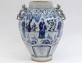 BLUE AND WHITE PORCELAIN VASE