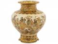 SUPERB SATSUMA POTTERY VASE