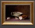 272 Daniele Perney French OC Still Life w Bread Si