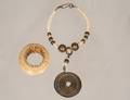 TWO PIECES OF AFRICAN TRIBAL JEWELRY