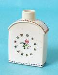 168 FAMILLE ROSE EXPORT PORCELAIN TEA CADDY