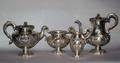 239 FOUR PIECE VICTORIAN SS TEA  COFFEE SERVICE