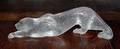 236 LALIQUE MOLDED  FROSTED ZEILA PANTHER