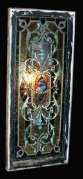 175 LEADED GLASS WINDOW
