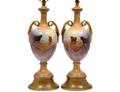 PAIR OF PORCELAIN LAMPS