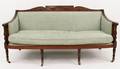 E 20th C Federal Style Mahogany Framed Sofa