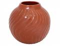 TINA GARCIA RUST GLAZED POTTERY VASE