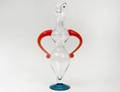 KOSTA BODA FIGURAL GLASS DECANTER