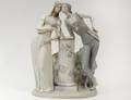 LLADRO UNGLAZED ROMEO  JULIETTE GROUP