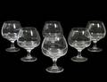 SET OF SIX ROSENTHAL GLASS SNIFTERS
