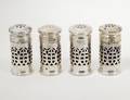 SET OF FOUR BIRKS STERLING SILVER SALTS AND PEPPERS