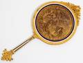 GILT BRONZE HAND MIRROR