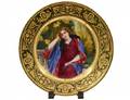CONTINENTAL PORCELAIN CABINET PORTRAIT PLATE