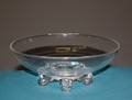 299 STEUBEN CRYSTAL LOW FOOTED BOWL
