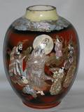 290 SATSUMA POTTERY VASE