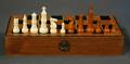 277A STAUNTON STYLE IVORY PLAYING SET