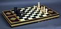 275 INLAID EXOTIC WOOD CHESS BOARD BOX