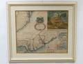 ANTIQUE HAND COLORED MAP