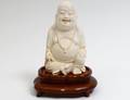 CARVED IVORY FIGURE OF HOTAI