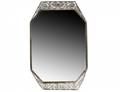 ART DECO STYLE METAL MIRROR