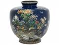 CLOISONNE ENAMEL VASE