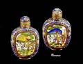 CLOISONNE ENAMEL SNUFF BOTTLE
