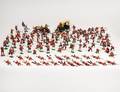 COLLECTION OF ONE HUNDRED THIRTYSEVEN TOY SOLDIERS
