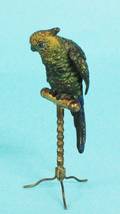 60 VIENNA COLD PAINTED BRONZE FIGURE OF A PARROT