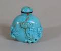 1055 TURQUOISE SNUFF BOTTLE