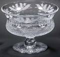 437 Edinborogh Crystal Footed Compote