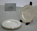 1002 SET OF SIX SS BREAD AND BUTTER PLATES