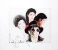MICHAEL JACKSON SIGNED ART PRINT