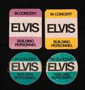 ELVIS PRESLEY CONCERT PERSONNEL STICKERS