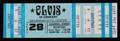 ELVIS PRESLEY CONCERT TICKET