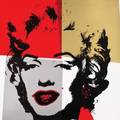 AFTER ANDY WARHOL SUNDAY B GOLDEN MARILYN