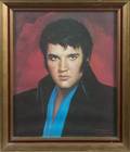 ELVIS PRESLEY PORTRAIT PAINTING BY LAWRENCE WILLIAMS