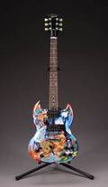 MICHAEL RIOS ORIGINAL HANDPAINTED GIBSON SGGUITAR