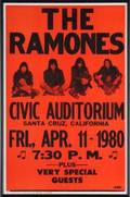 RAMONES CONCERT POSTER