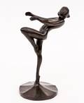 Frankart Bronze Figural Ashtray T301