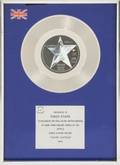 RINGO STARR BRITISH SALES AWARD