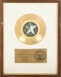 RINGO STARR RIAA WHITE MATTE AWARD