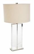 TABLE LAMP WITH CLEAR BASE