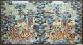 LARGE BALI PAINTING ON PANEL